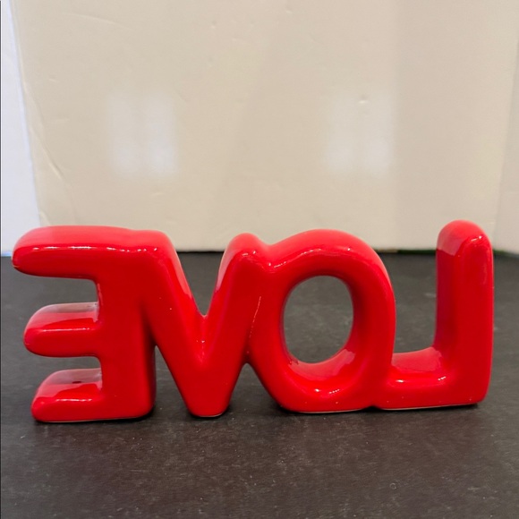 LOVE Sign Figurine table decor Valentines Day decor - Picture 3 of 8